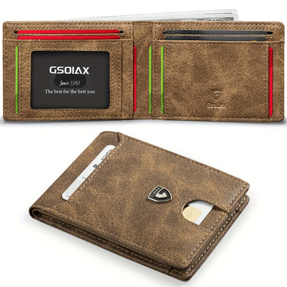 Men's Wallet – 16 Colors, RFID Blocking – detail view 29