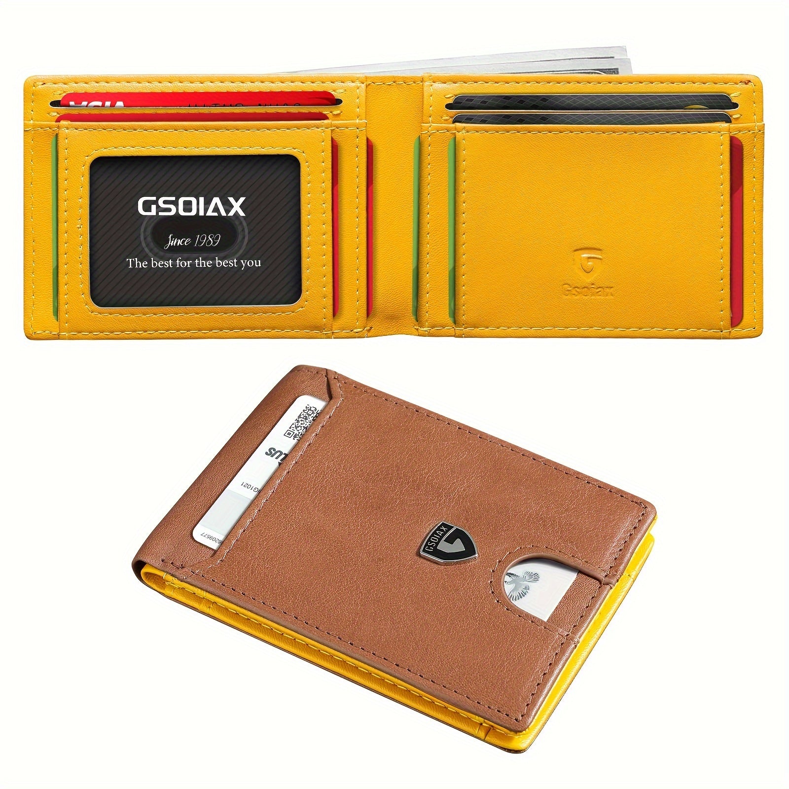 Men's Wallet – 16 Colors, RFID Blocking – detail view 22