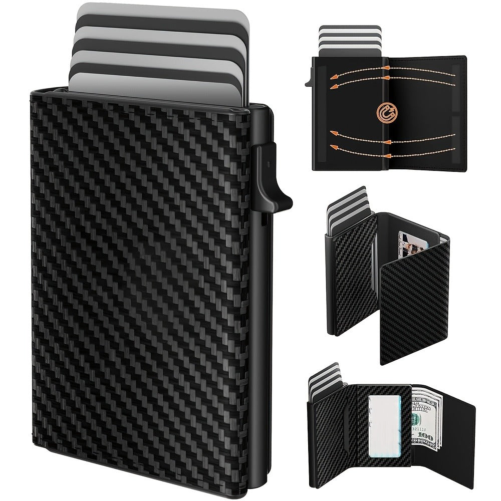 Men's Wallet – RFID Blocking, Large Capacity – detail view 3