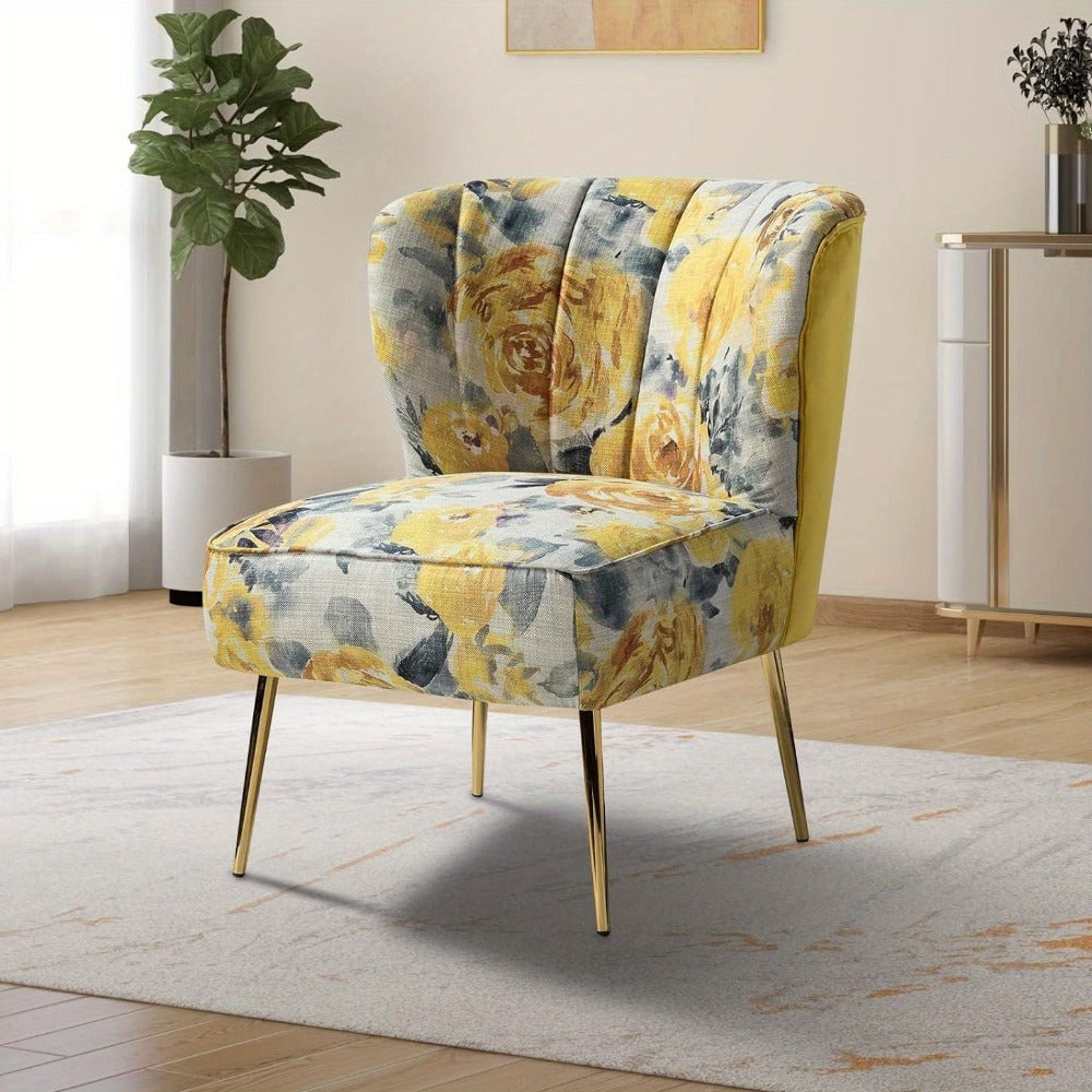 Metal Accent Chair with Multiple Color Options for Living Room detail image - detail view 11