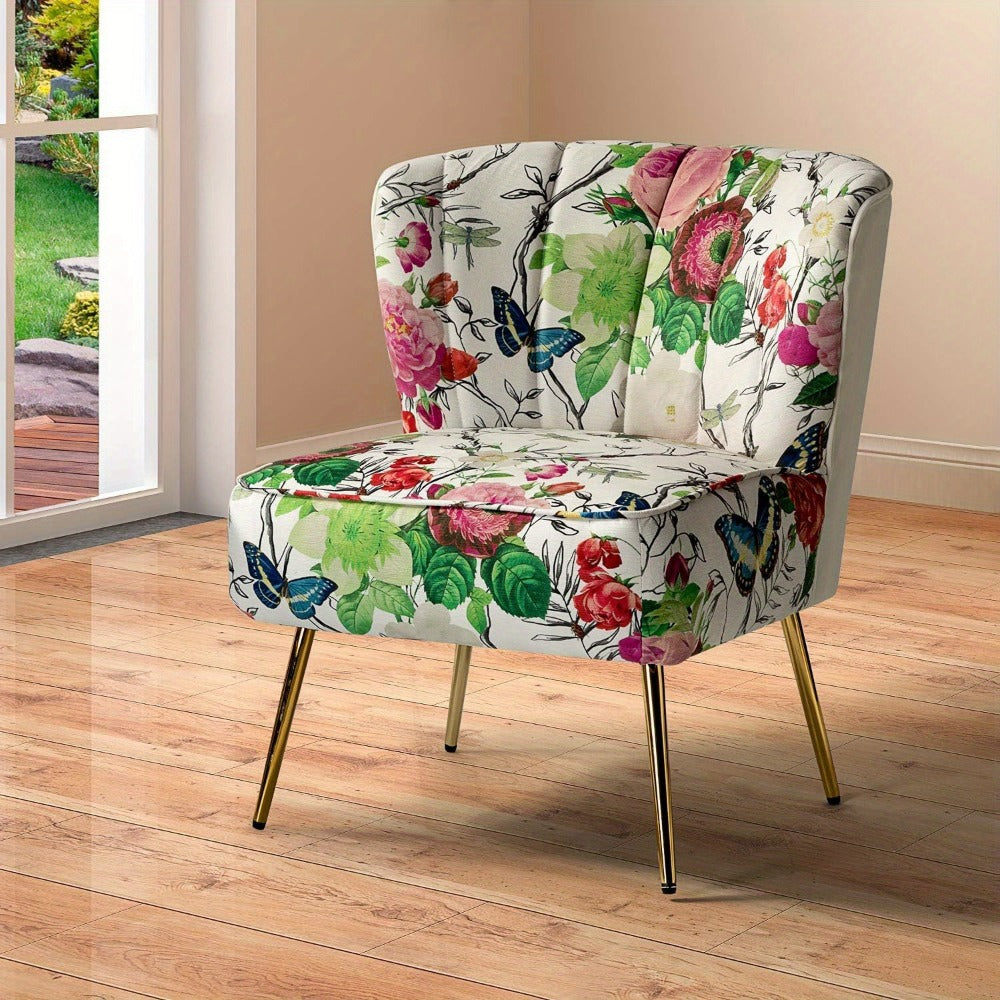 Metal Accent Chair with Multiple Color Options for Living Room detail image - detail view 9