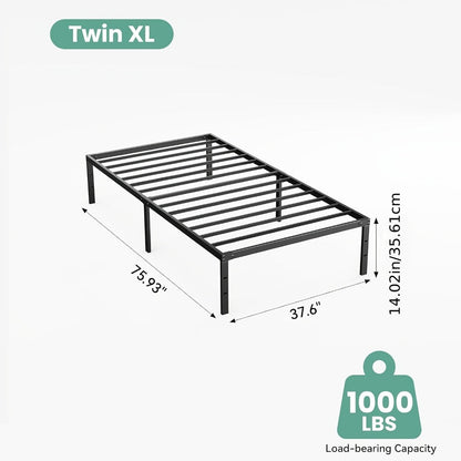 Metal Bed Frame, Mattress Support Frame for Bedroom Comfort and Support detail image - detail view 24