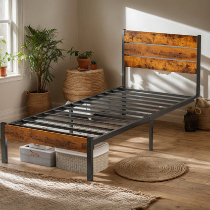 Bed Frame shown in the Twin option