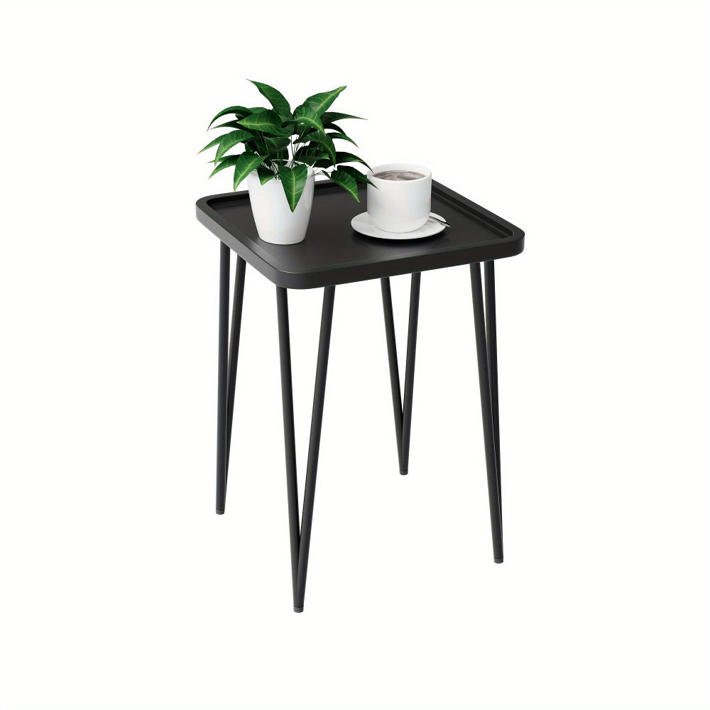 Metal End Table with Multiple Color Options for Work, Display, and Everyday Use detail image