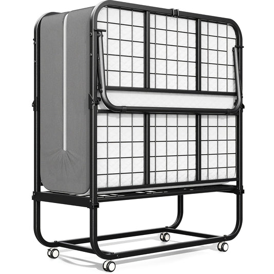 Folding Bed shown in the Black option