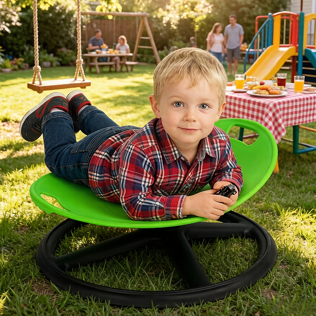 Sensory Chair shown in the Green option