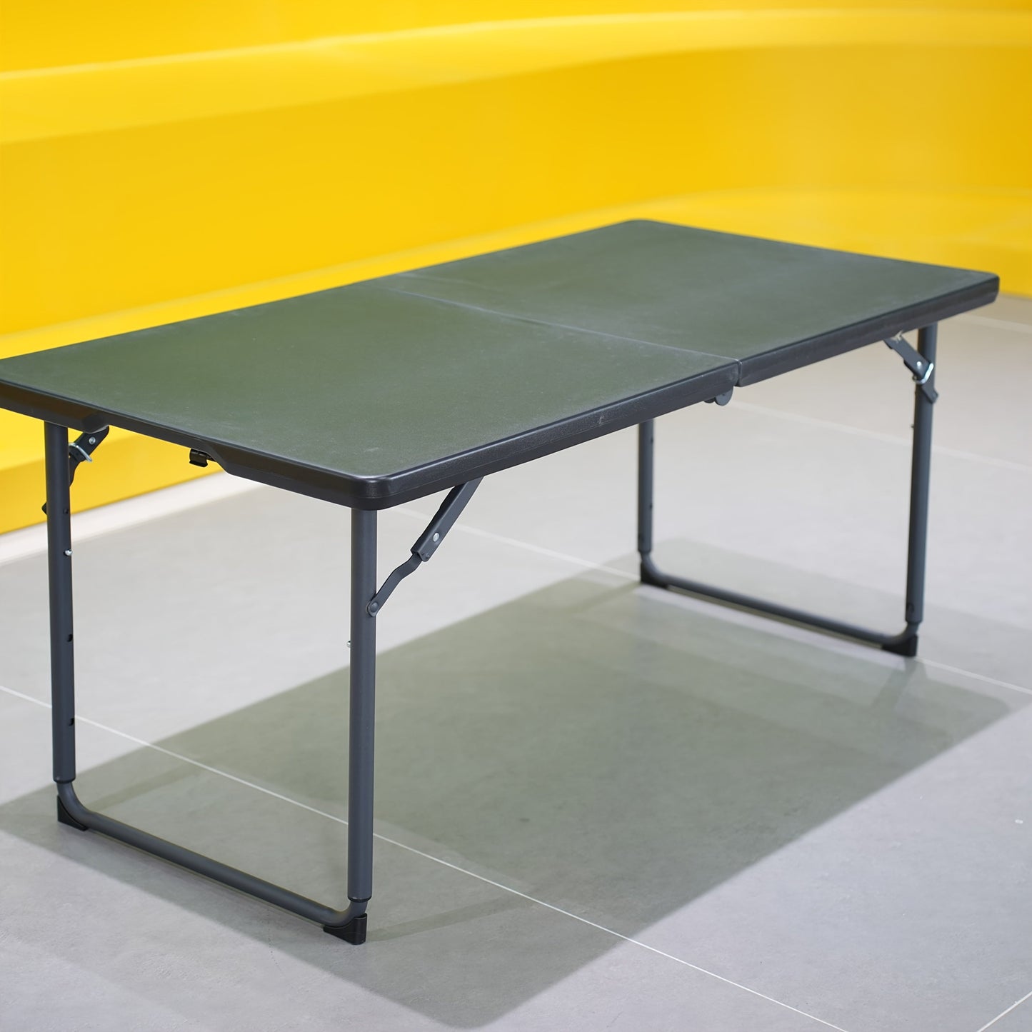 Folding Table shown in the 4FT black option