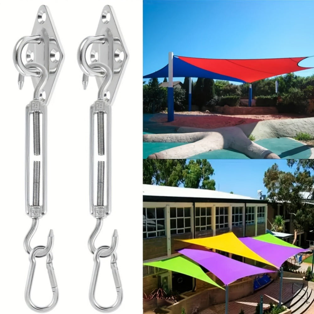 Metal Shade Sail Hardware Kit for Outdoor Shade and Protection in Patio detail image - detail view 7