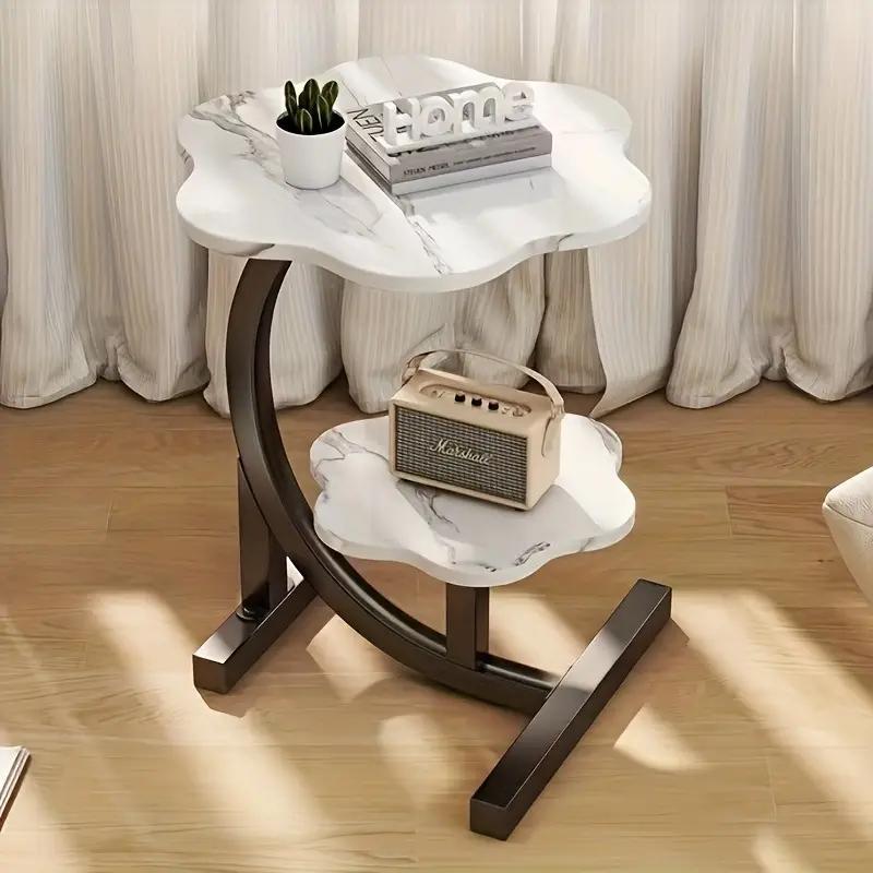 Metal Side Table, Living Room End Table for Work, Display, and Everyday Use detail image - detail view 11