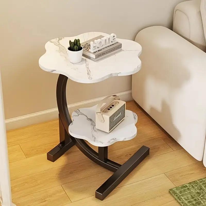 Metal Side Table, Living Room End Table for Work, Display, and Everyday Use detail image - detail view 13