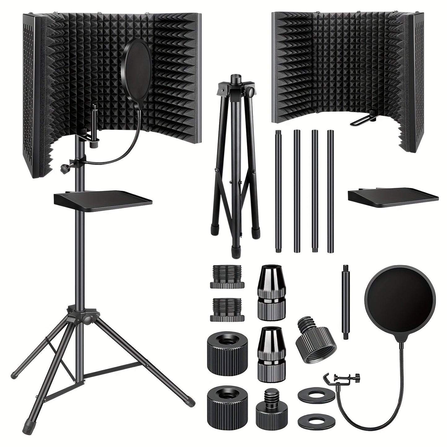 Microphone Isolation Shield shown in the AO-505+109 option