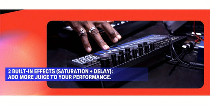 MIDI Pad Controller, Donner, Sequencer, Bass for Music Production detail image - detail view 12