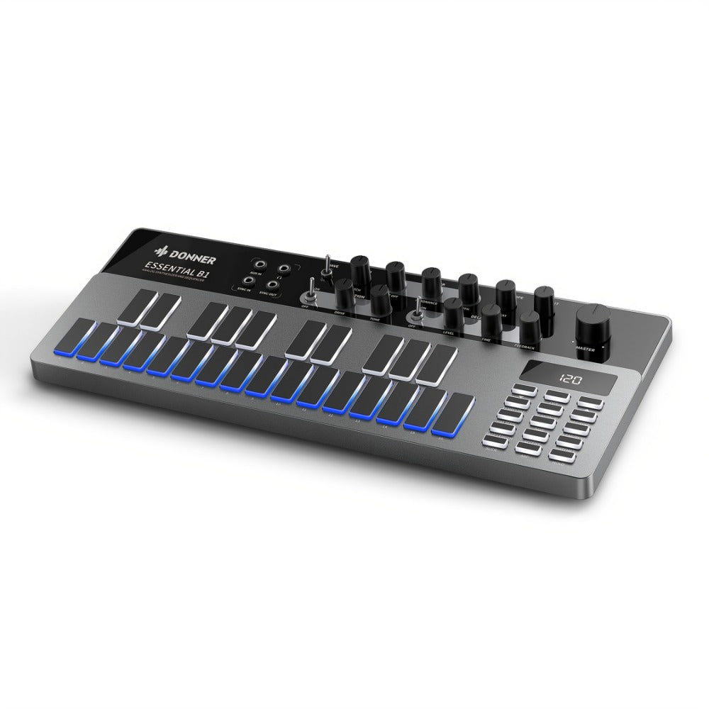 MIDI Pad Controller, Donner, Sequencer, Bass for Music Production detail image - detail view 3