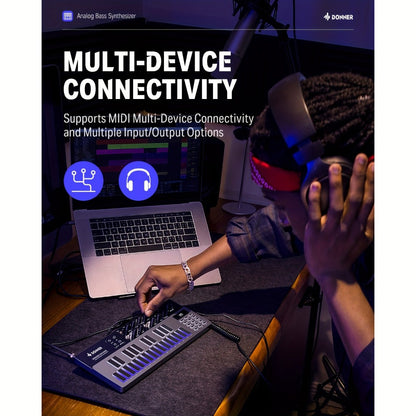 MIDI Pad Controller, Donner, Sequencer, Bass for Music Production detail image - detail view 4