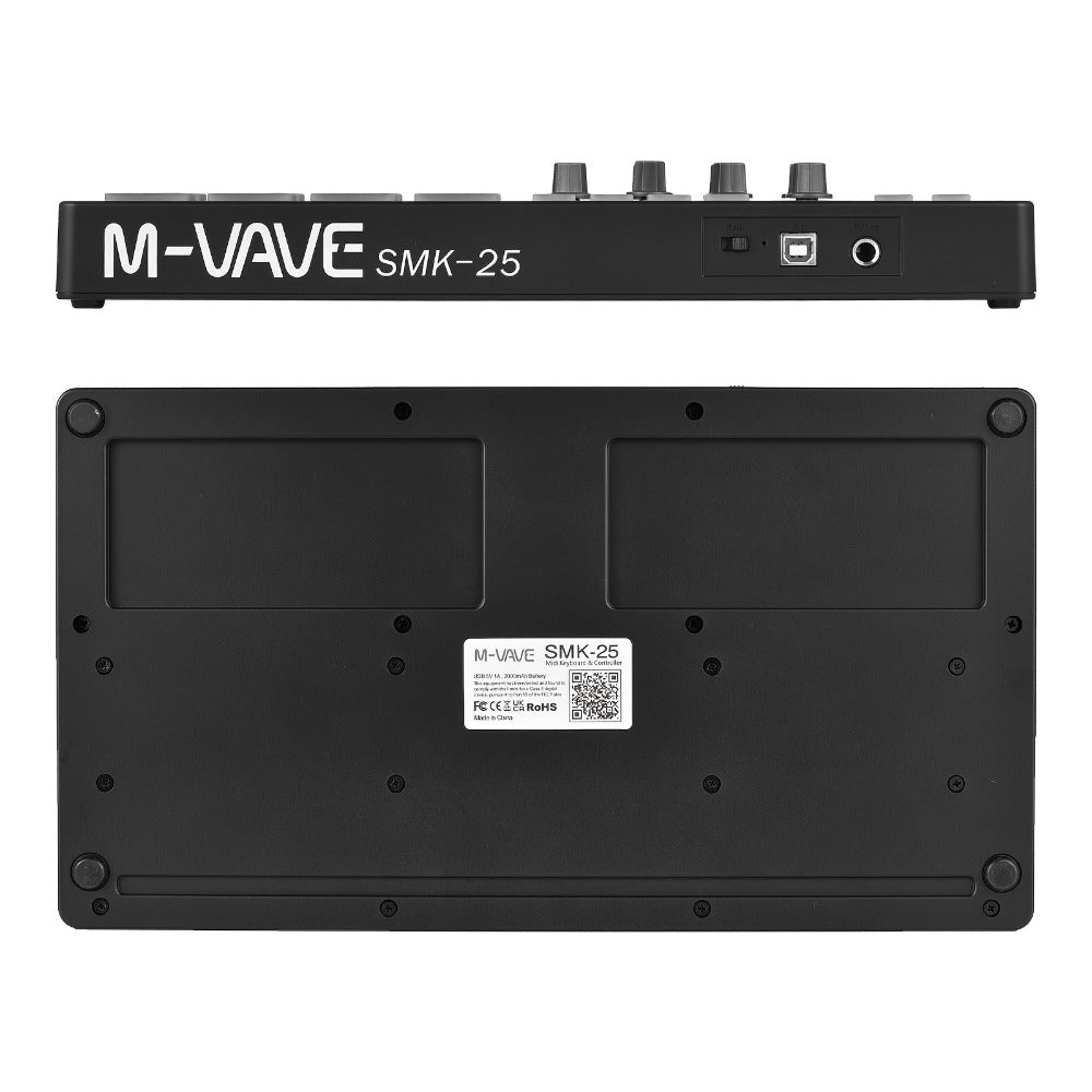 MIDI Pad Controller, RGB, Wireless, M-VAVE, 25-Key, Keyboard for Music Production detail image - detail view 10
