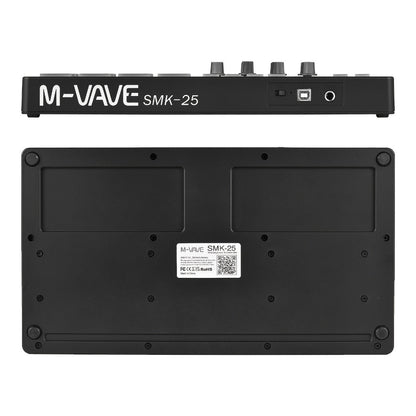 MIDI Pad Controller, RGB, Wireless, M-VAVE, 25-Key, Keyboard for Music Production detail image - detail view 10
