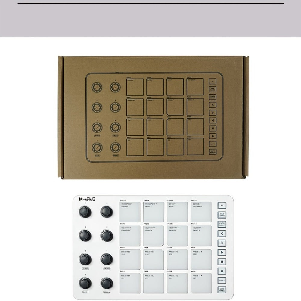 MIDI Pad Controller, USB, Wireless, Professional-Grade, Multi-Effects for Music Production detail image - detail view 19