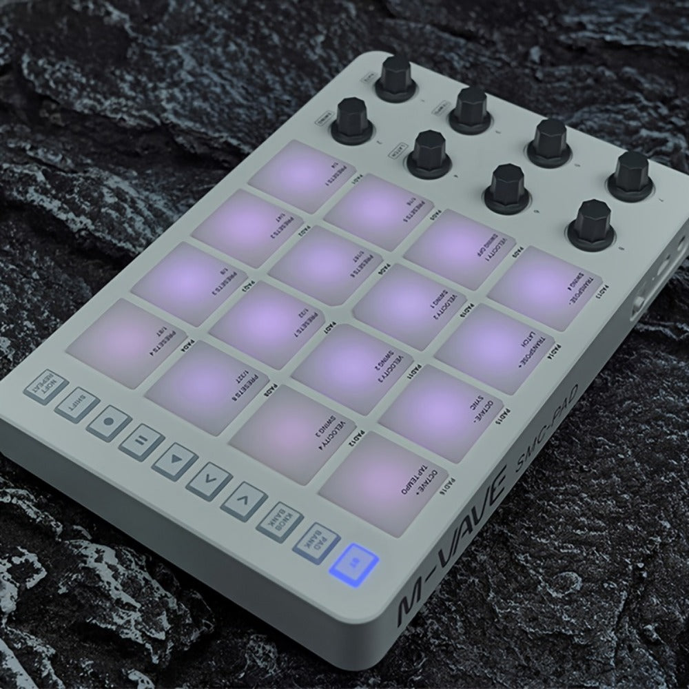MIDI Pad Controller, USB, Wireless, Professional-Grade, Multi-Effects for Music Production detail image - detail view 6