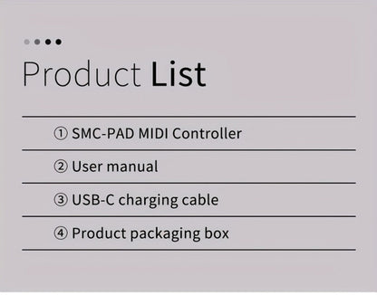 MIDI Pad Controller, Wireless, USB, M-VAVE, Portable for Music Production detail image - detail view 21