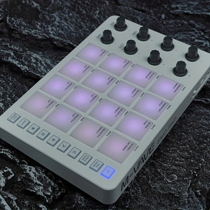 MIDI Pad Controller, Wireless, USB, M-VAVE, Portable for Music Production detail image - detail view 4