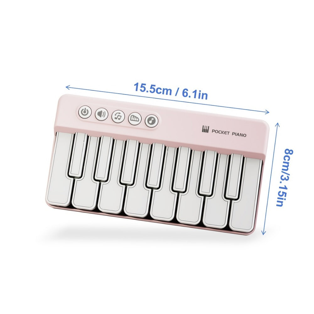 Mini Piano Keyboard, 36V, Portable, Electronic for Basic Music Play And Portable Beginner detail image - detail view 12
