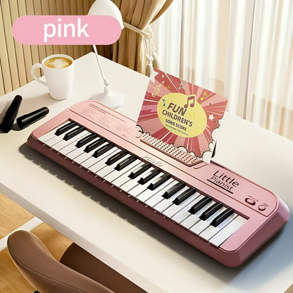 Mini Piano Keyboard, Blue, Portable, 37-key, Children for Basic Music Play And Portable detail image - detail view 5
