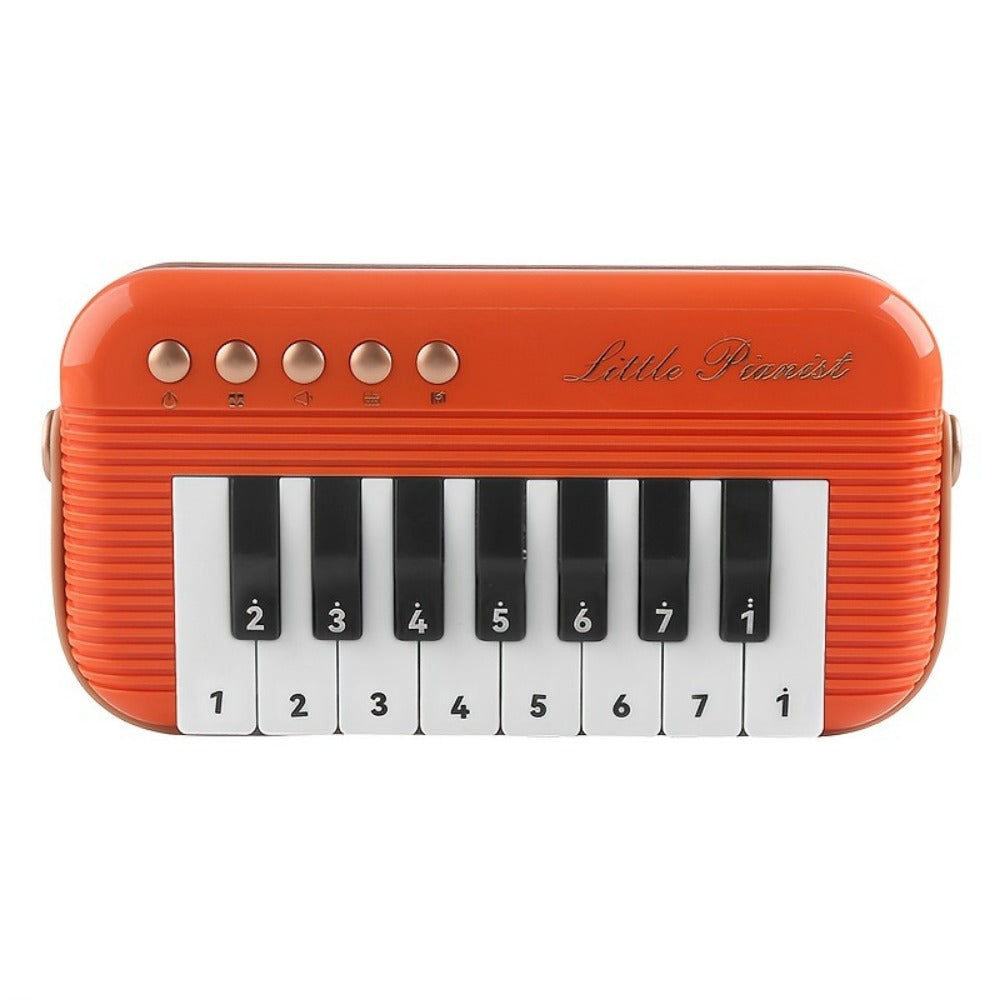 Mini Piano Keyboard, Portable, 15 Keys, Music for Basic Music Play And Portable Beginner detail image - detail view 6
