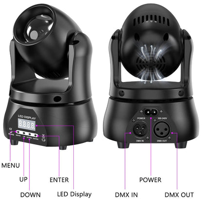 Moving Head DJ Light, DMX Control, RGBW, 40W, LED, Stage for Stage and Party Lighting detail image - detail view 4