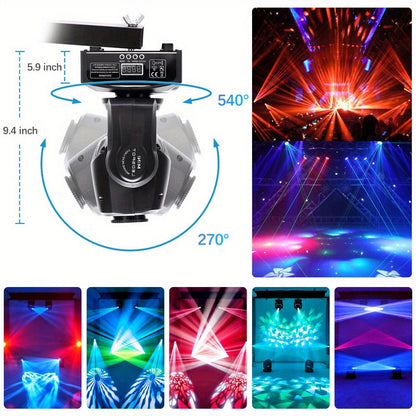 Moving Head DJ Light, RGBW, DMX Control, LED, Party for Stage and Party Lighting detail image - detail view 15