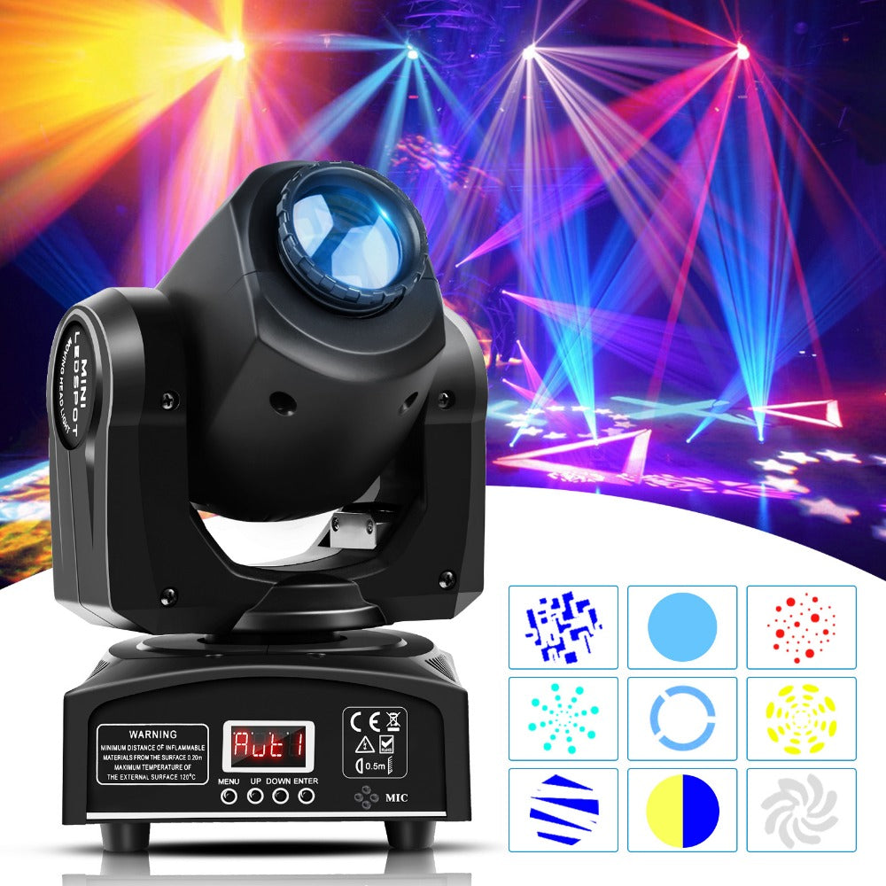 Moving Head DJ Light, RGBW, DMX Control, LED, Party for Stage and Party Lighting detail image - detail view 3