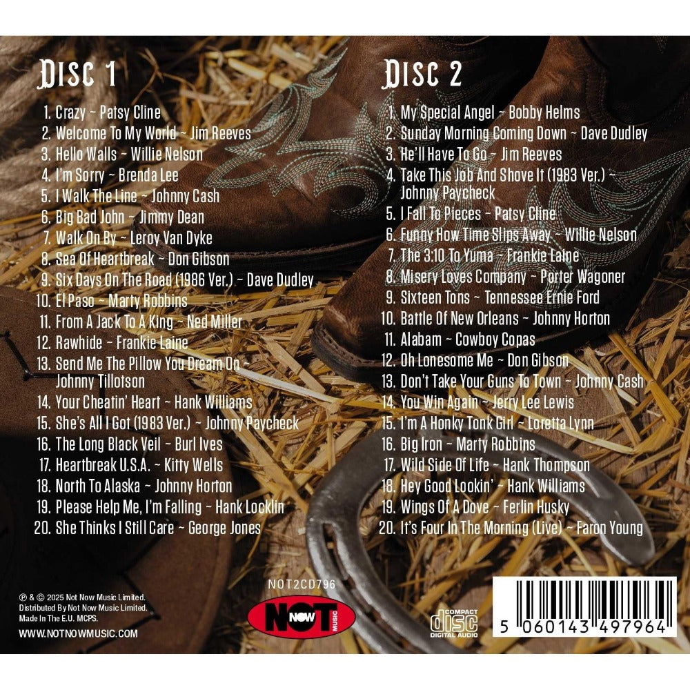 Music CD, 1, 2CD, Country, Hits for Music Listening and Collecting detail image