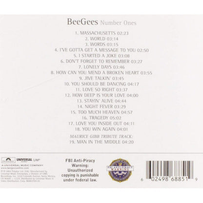 Music CD, Bee, Gees, Number for Music Listening and Collecting detail image - detail view 3