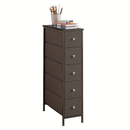 Narrow Slim Dresser, Clothing Storage Organizer for Organized Everyday Storage detail image - detail view 5