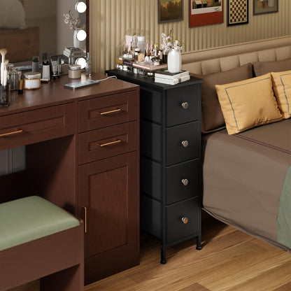Narrow Slim Dresser, Clothing Storage Organizer for Organized Everyday Storage detail image - detail view 7