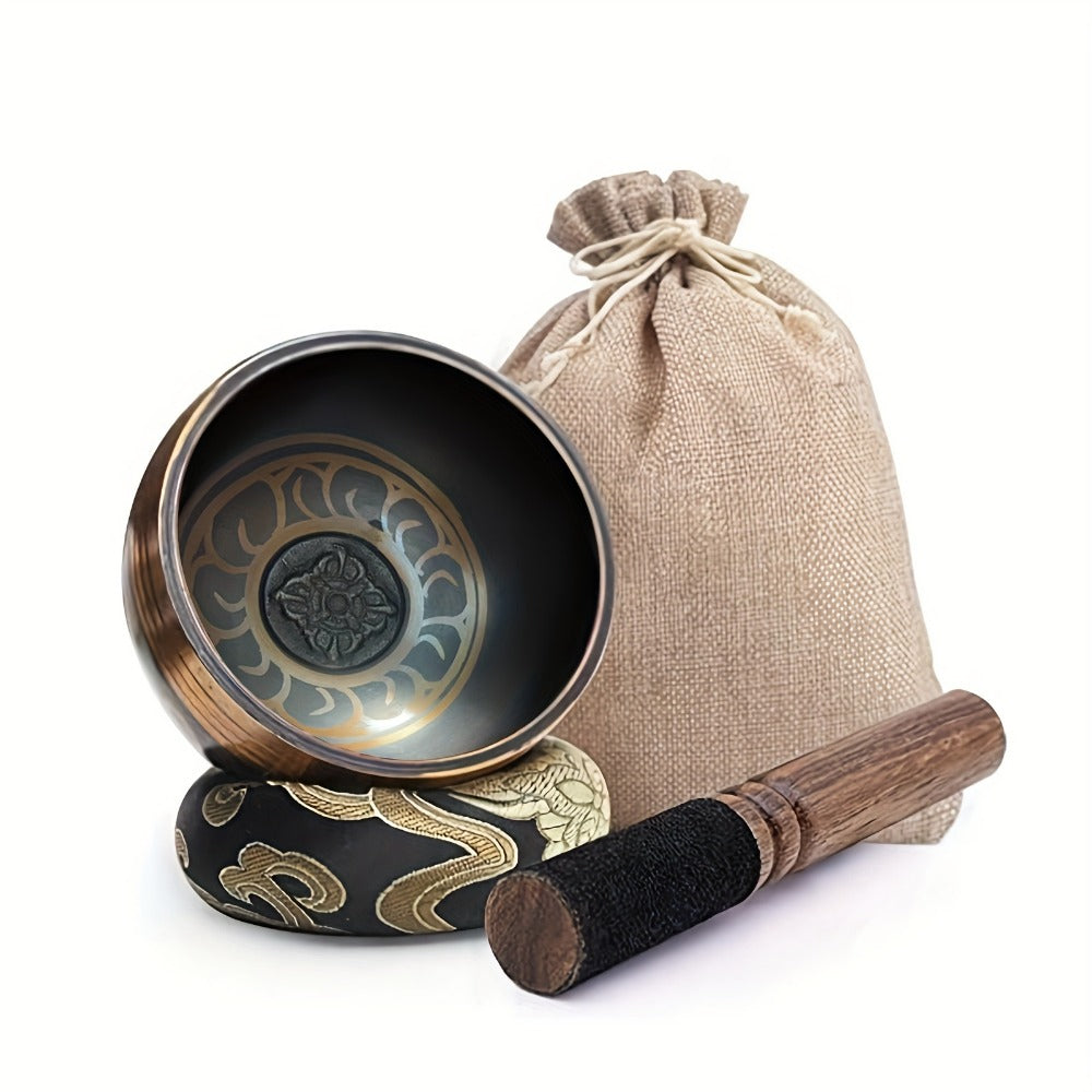 Tibetan Singing Bowl Set shown in the main product view