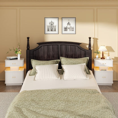 Nightstand with Charging Station for Practical Everyday Home Use in Bedroom detail image - detail view 6