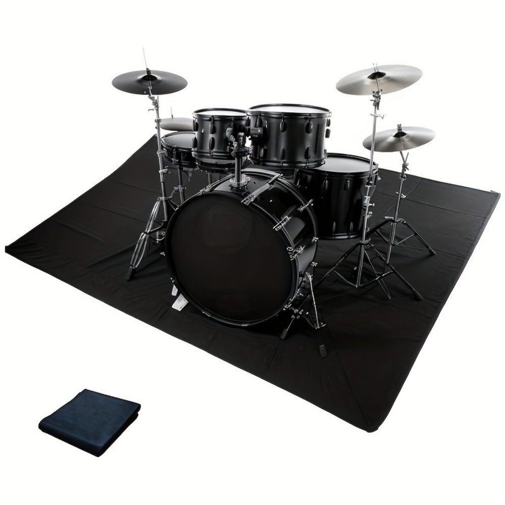 Non-Slip Drum Mat, 47 x 63-Inch Floor Pad for Acoustic and Electronic Kits detail image - detail view 5