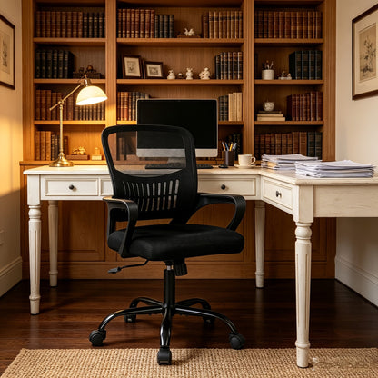 Office Chair shown in the New Black Chair, 1P option