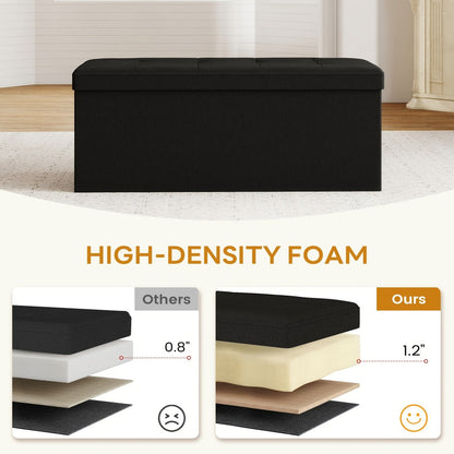 Ottoman Bench with Padded Seat for Comfortable Everyday Seating detail image