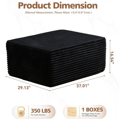 Ottoman, Shoe Changing Stool for Comfortable Everyday Seating in Living Room detail image - detail view 7
