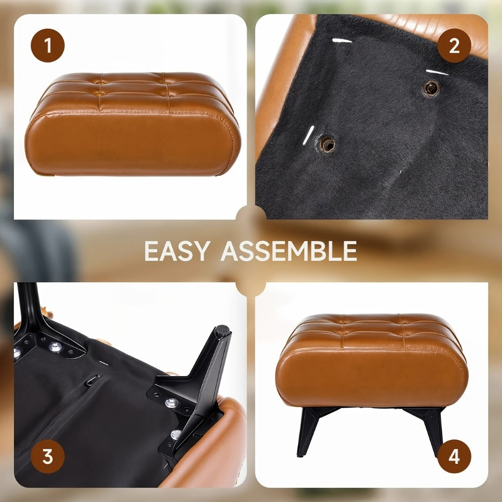 Ottoman, Shoe Changing Stool for Comfortable Everyday Seating detail image - detail view 7