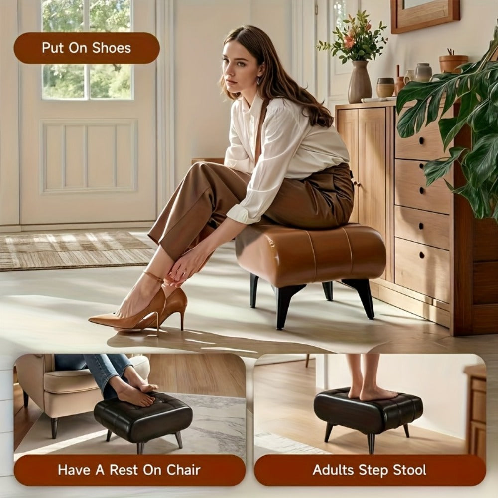 Ottoman, Shoe Changing Stool for Comfortable Everyday Seating detail image - detail view 8