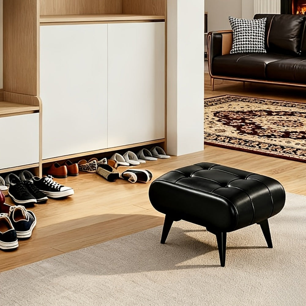 Ottoman with Memory Foam for Comfortable Everyday Seating in Living Room detail image - detail view 13