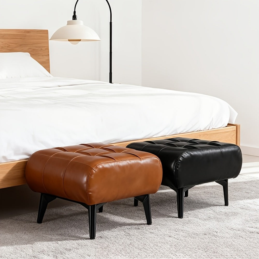 Ottoman with Memory Foam for Comfortable Everyday Seating in Living Room detail image - detail view 14