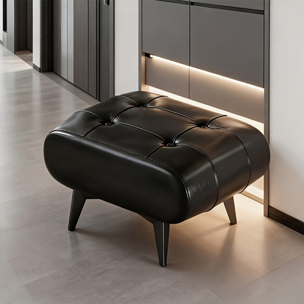 Ottoman with Memory Foam for Comfortable Everyday Seating in Living Room detail image - detail view 6