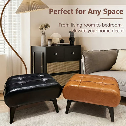 Ottoman with Memory Foam for Comfortable Everyday Seating in Living Room detail image - detail view 8