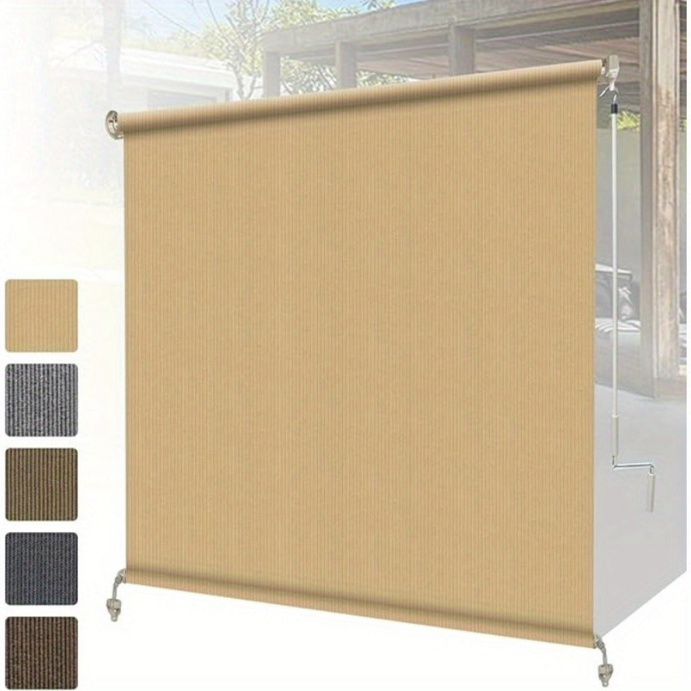 Outdoor Patio Roller Shade with Multiple Color Options for Outdoor Shade and Protection detail image - detail view 7