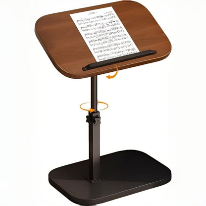 Outdoor Side Table with 360° Swivel for Outdoor Serving and Relaxation in Patio detail image - detail view 3