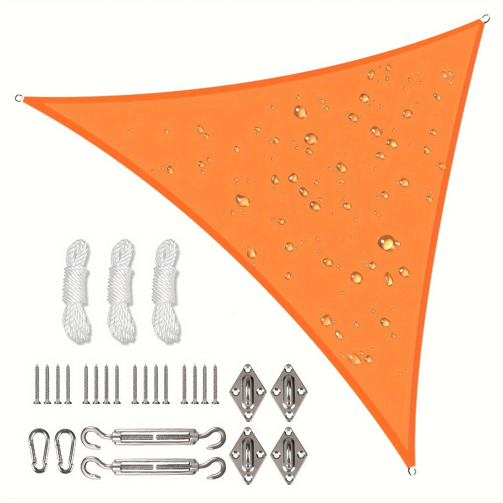 Outdoor Sun Shade Sail with Reinforced Corners and Multiple Color Options detail image - detail view 15
