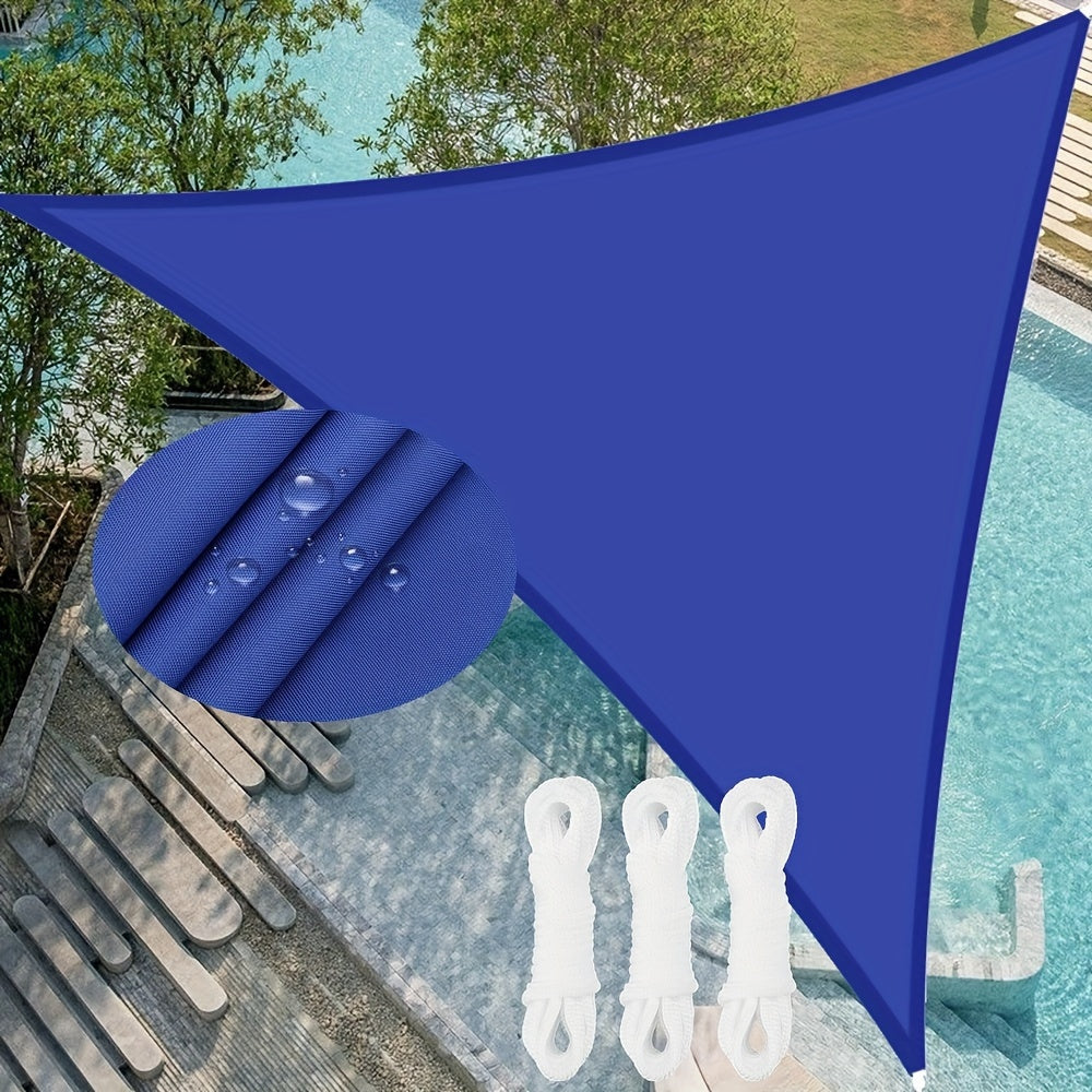 Shade Sail shown in the Blue, 78.74x78.74x78.74inch option